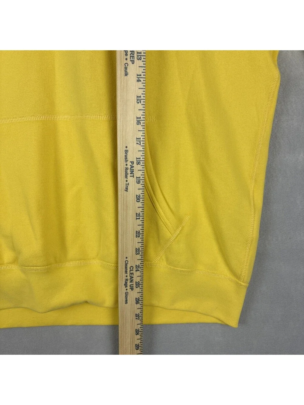 NWT Polo Ralph Lauren Hoodie Men’s L Yellow Fleece Big Pony Pullover Embroidered